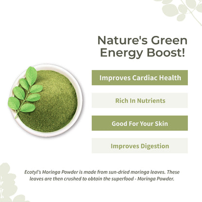 Ecotyl Moringa Leaf Powder