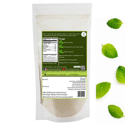 Nxtgen Ayurveda's Mint Powder (Pudina) - 100 gms (Pack of 2)