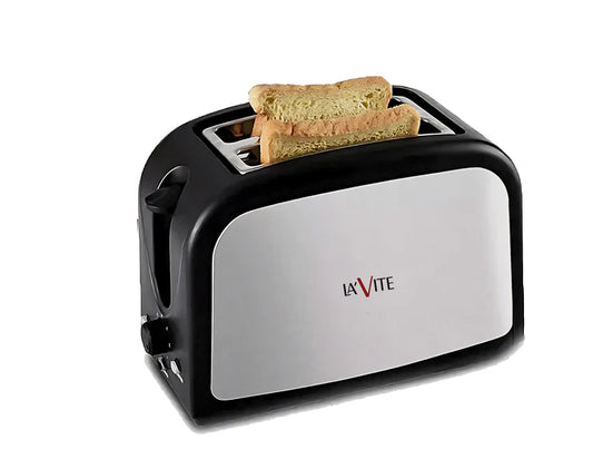 POP UP Toaster - Stainless Steel - 7 Heat setting, Auto bread centering and removable tray