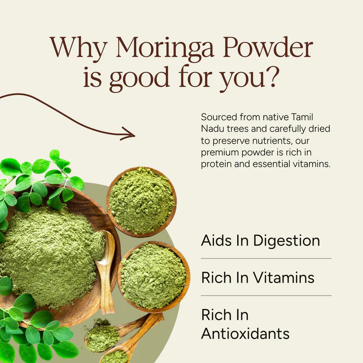 Soil Origin's  Moringa Powder - 100 Gm
