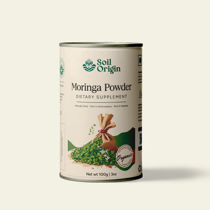 Soil Origin's  Moringa Powder - 100 Gm