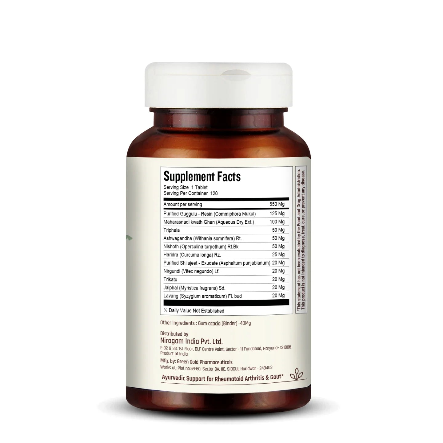 Nirogam Mukul Max Joint Pain and Uric Acid Releif
