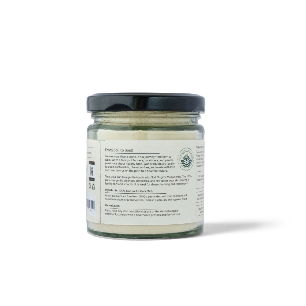 Soil Origin Multani Mitti Powder (Earth Fuller)