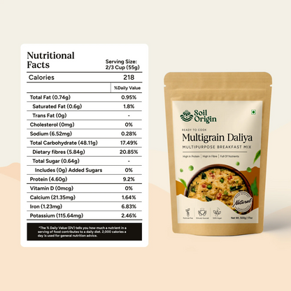 Soil Origin Multigrain Daliya