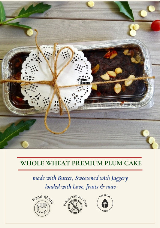 Nutri Couture Whole Wheat Plum Cake -250g