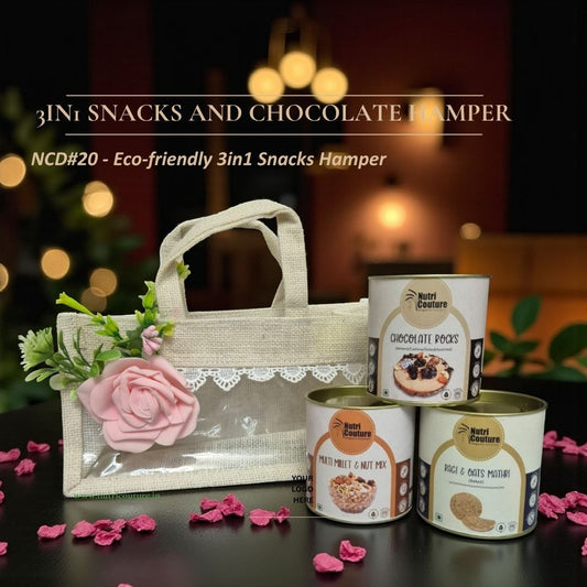 Nutri Couture Eco-friendly 3in1 Snacks Hamper