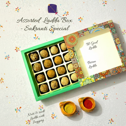 Nutri Couture NCM.3 - Assorted Laddu Box - 16pcs