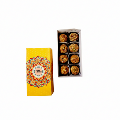 Nutri Couture NCM#1.4 Nutrs & Seeds Jaggery Laddu - 8pcs