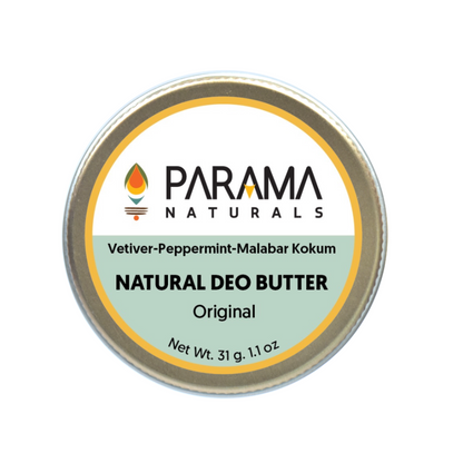 Parama Naturals Natural Deo Butter - Solid Deo Butter (Sugandhi Balm)