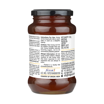 Indigenous Honey  Raw Natural Eucalyptus Honey - Pure, Unfiltered, Direct from Beekeeper