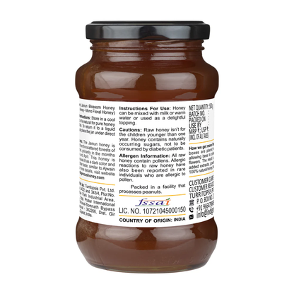 Indigenous Honey  Raw Jamun Blossom Honey NMR Tested