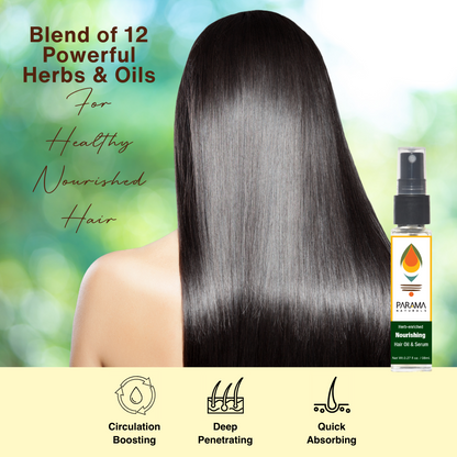 Parama Naturals Herb-enriched Nourishing Hair Oil & Serum