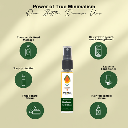 Parama Naturals Herb-enriched Nourishing Hair Oil & Serum