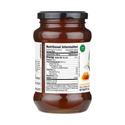 Indigenous Honey  Raw Natural Eucalyptus Honey - Pure, Unfiltered, Direct from Beekeeper