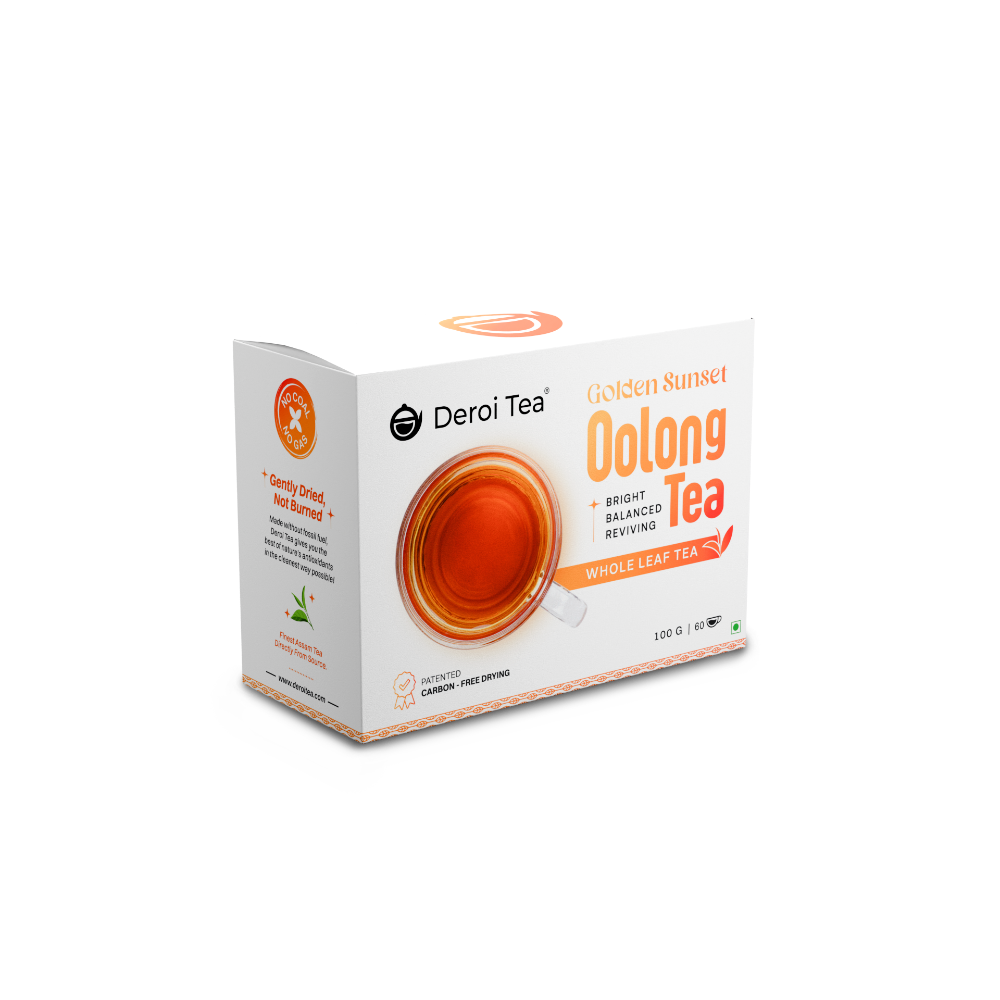 Deroi Tea Golden Sunset Oolong Tea (Fruity & Aromatic)