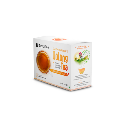 Deroi Tea Golden Sunset Oolong Tea (Fruity & Aromatic)