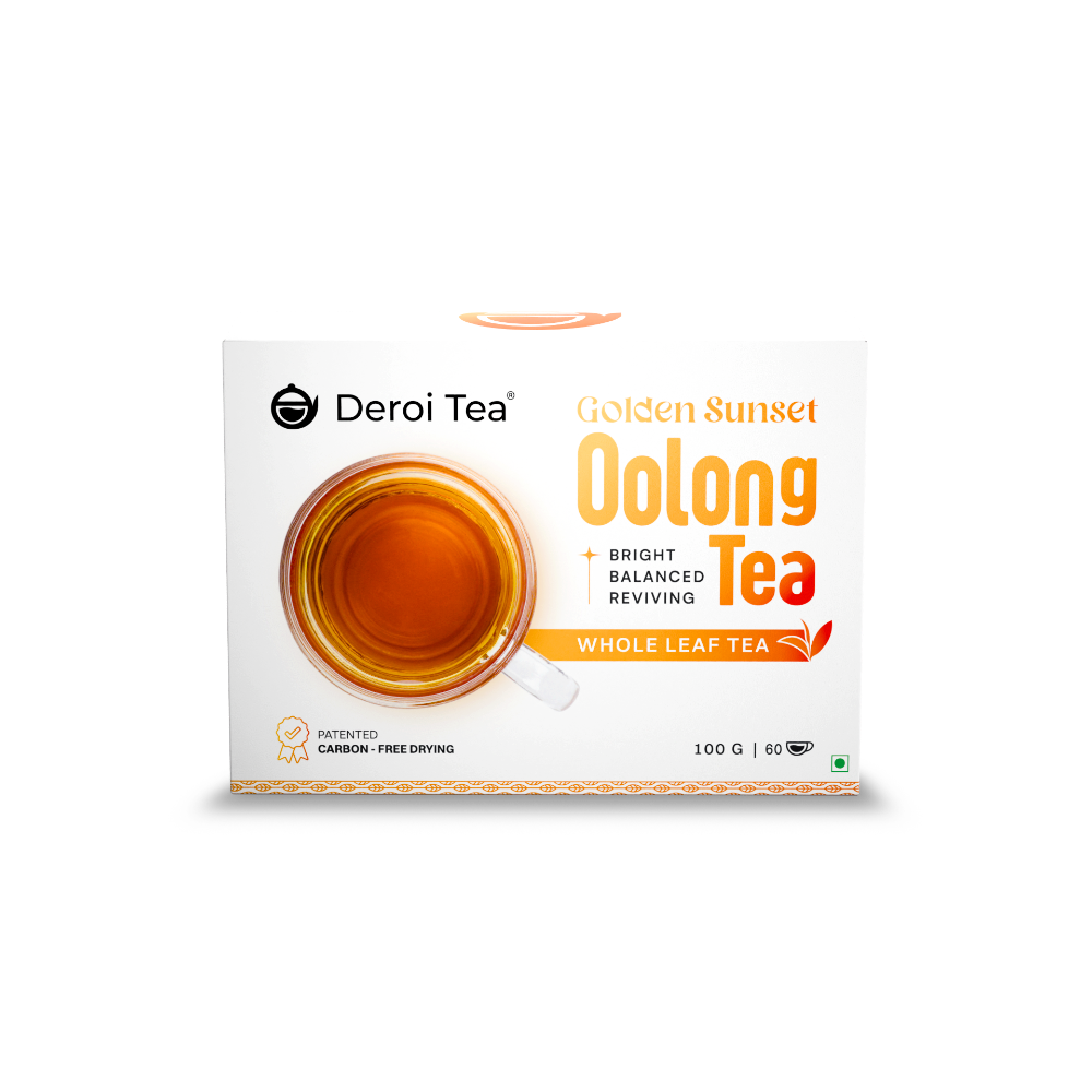 Deroi Tea Golden Sunset Oolong Tea (Fruity & Aromatic)