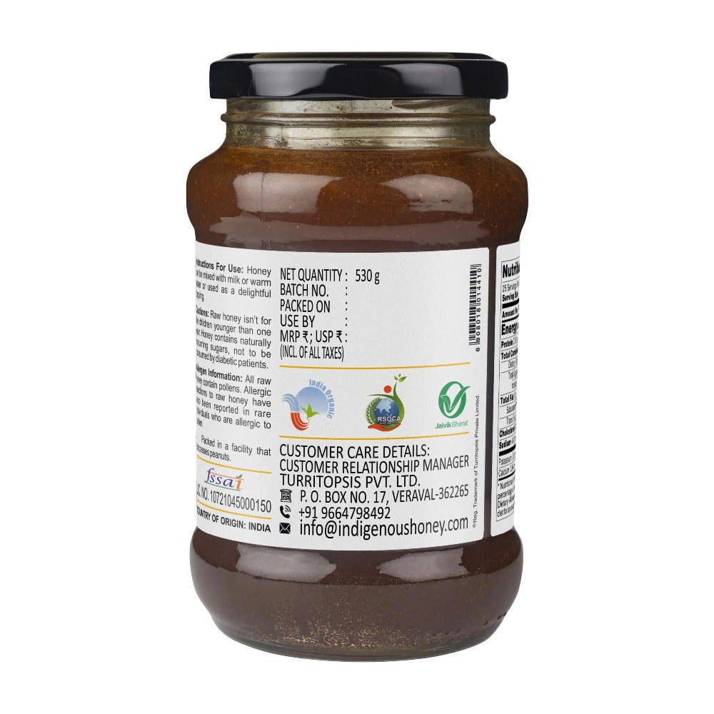 Indigenous Honey Raw Organic Honey with Infused Ginger