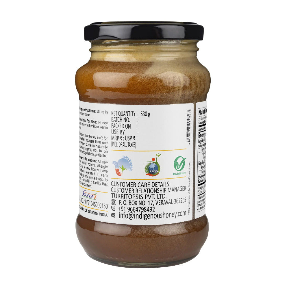 Indigenous Honey  Raw Organic Honey with Mix Spice
