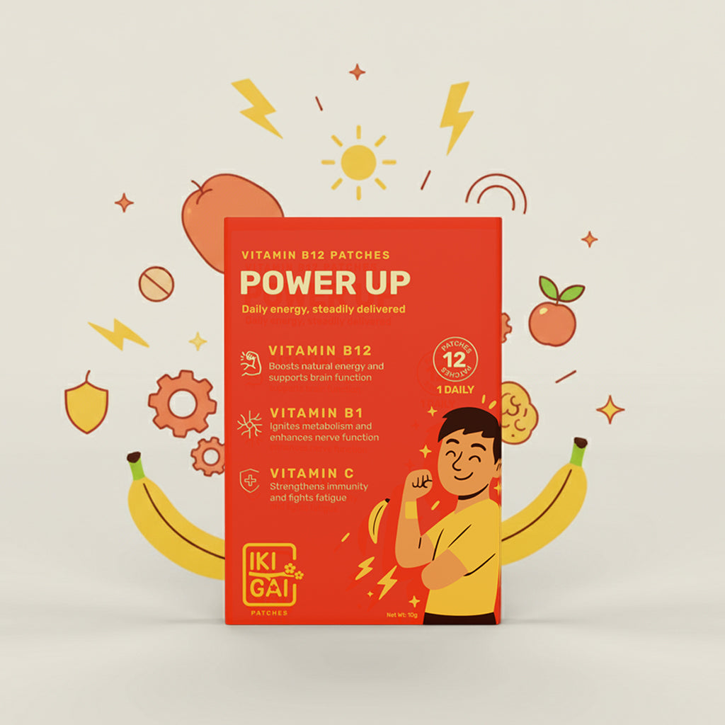 Ikigai Vitamin B12 PowerUp Patches