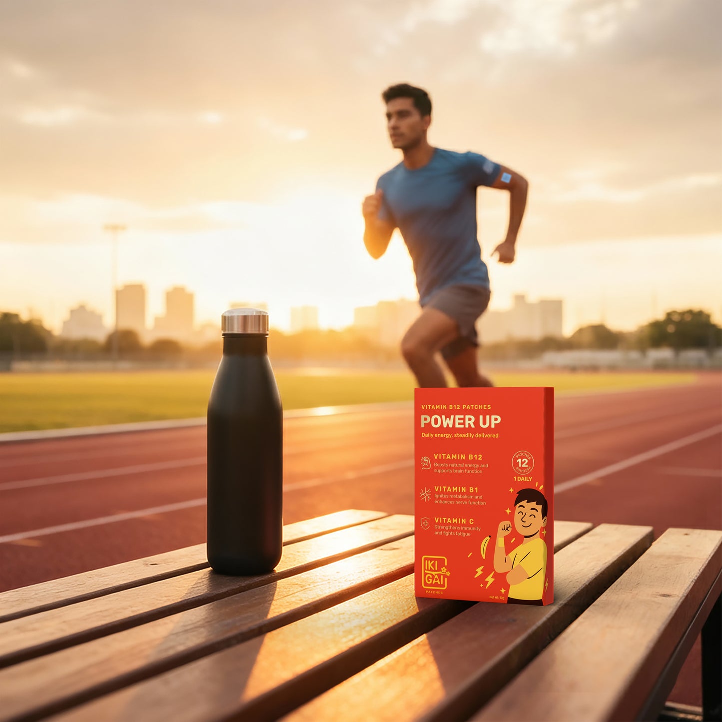 Ikigai Vitamin B12 PowerUp Patches