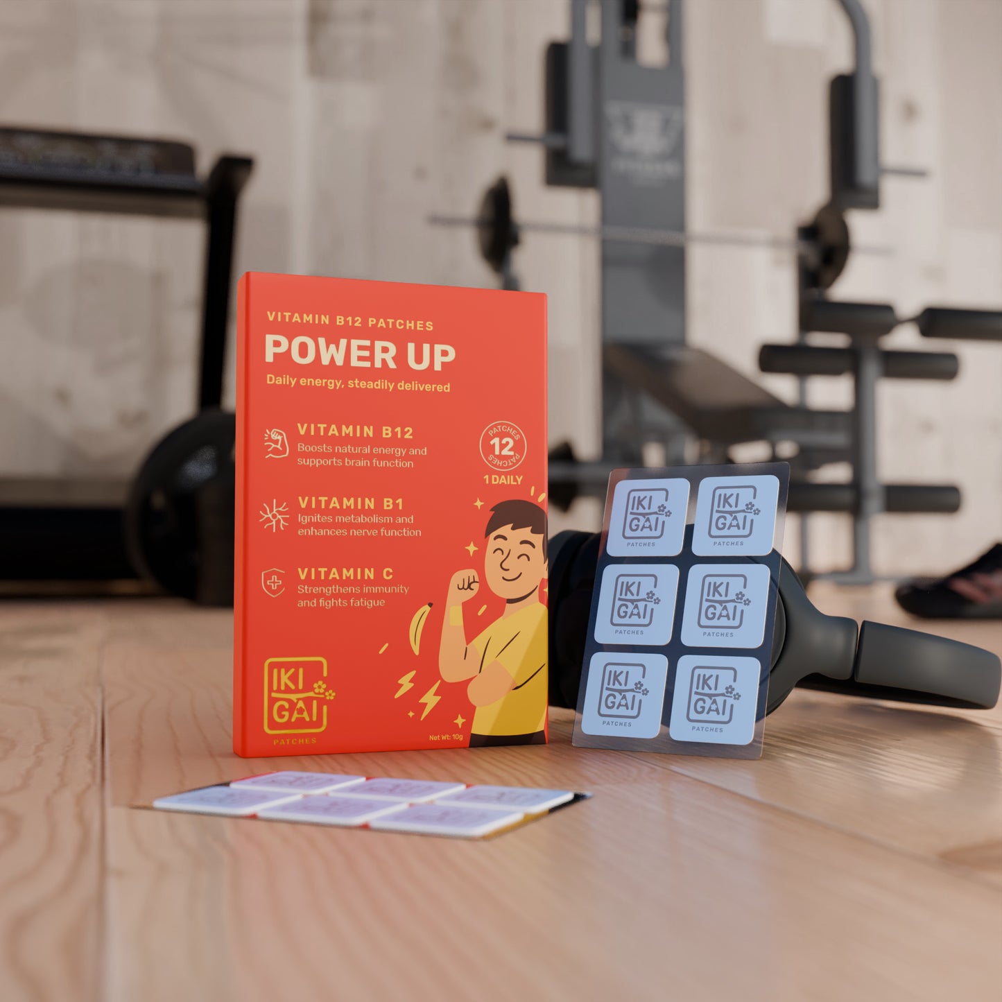 Ikigai Vitamin B12 PowerUp Patches