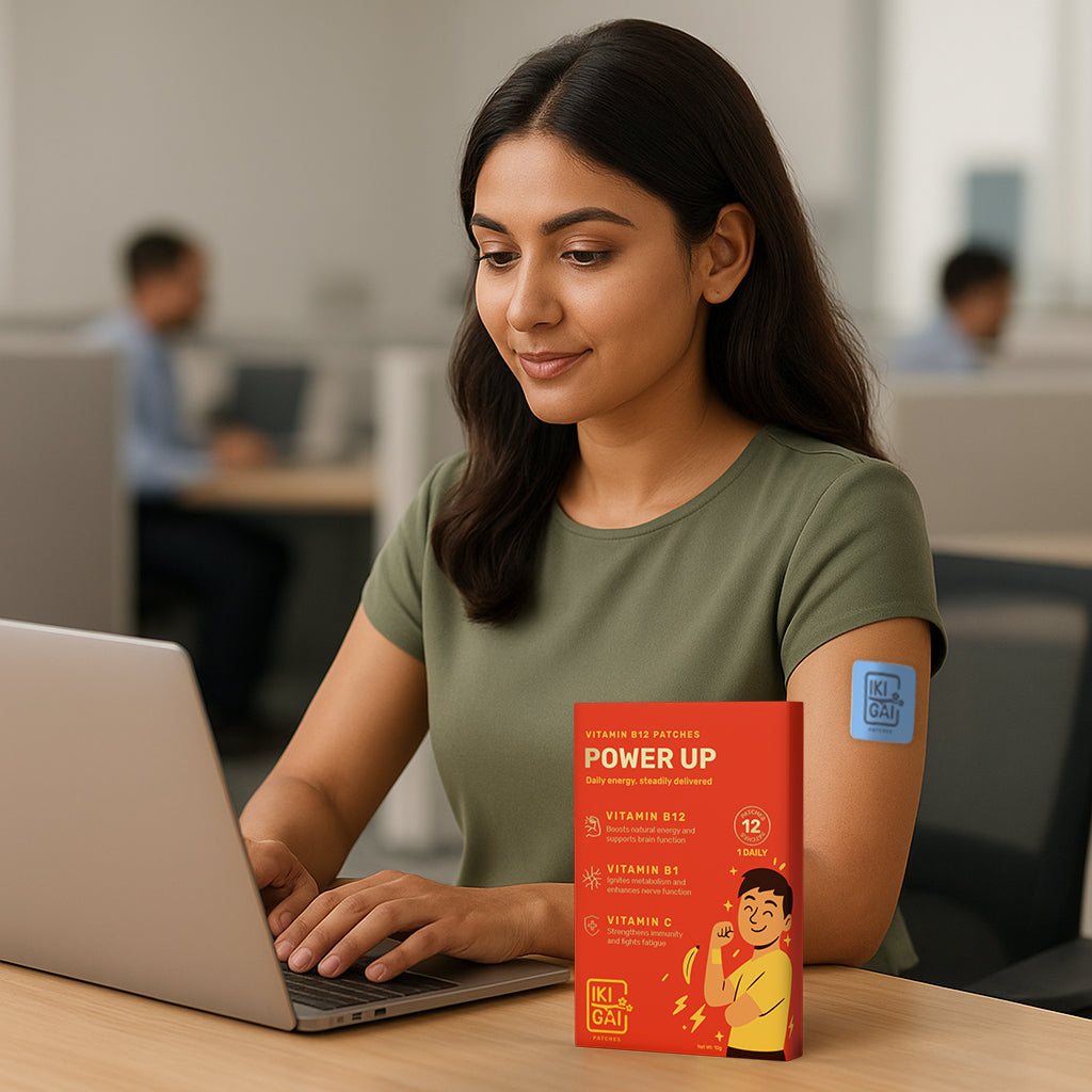 Ikigai Vitamin B12 PowerUp Patches