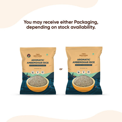 Two Brothers India Farms Stony Ambemohar Rice (Unpolished)