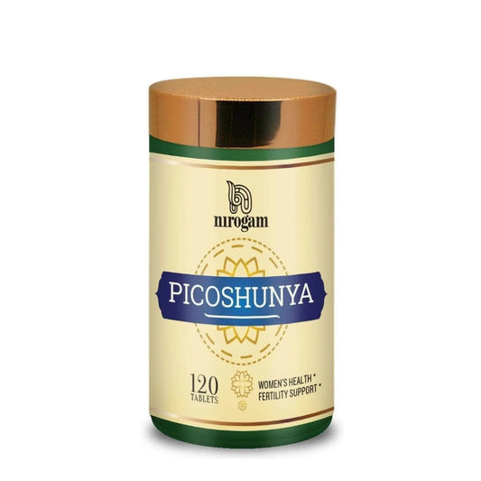 Nirogam PICOSHUNYA Ayurvedic Supplement for PCOS/PCOD 120 Tablets