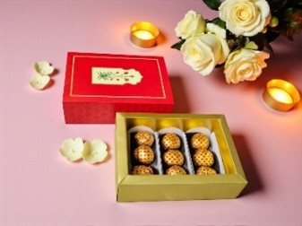 Nutri Couture Dates Laddu Red Box - 8pcs