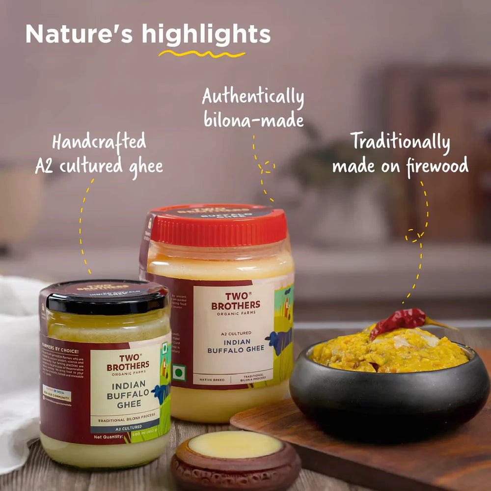 Two Brothers Organic Farms Buffalo Ghee
