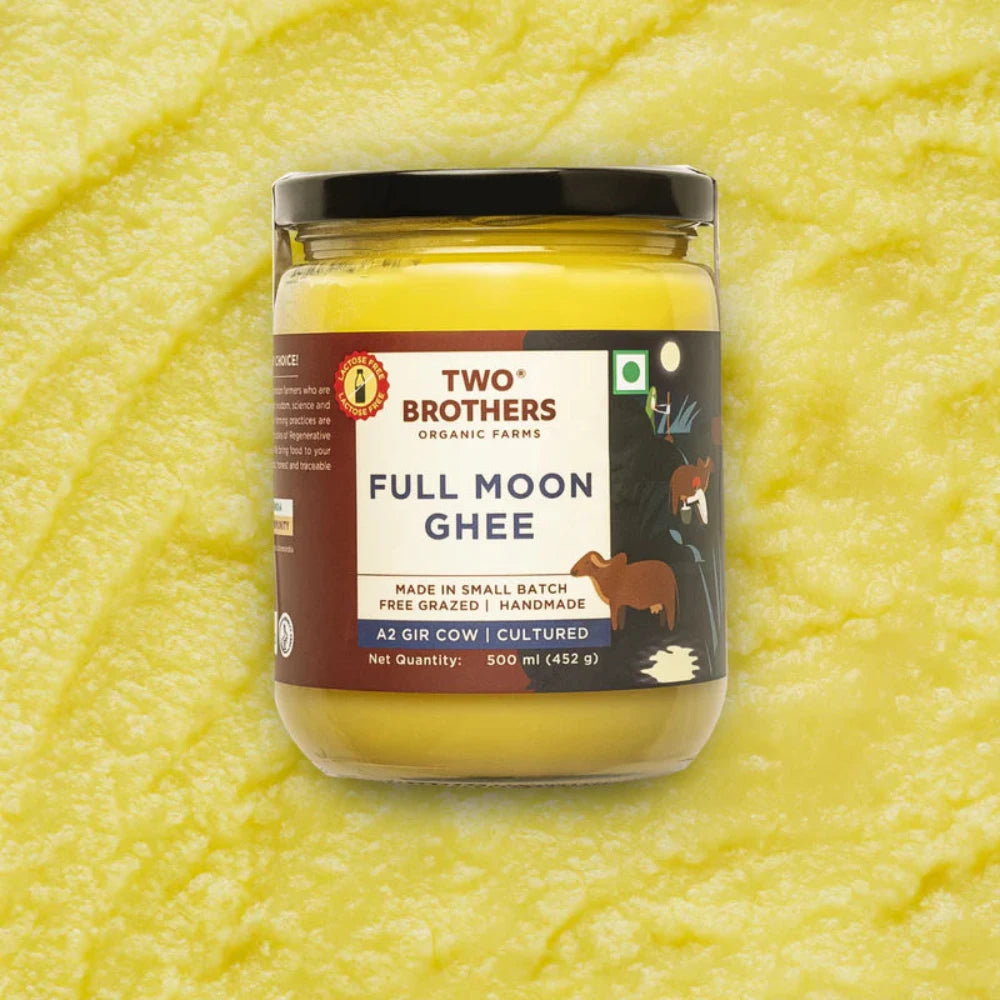 Two Brothers Organic Farms Full Moon Cultured Cow Desi Ghee