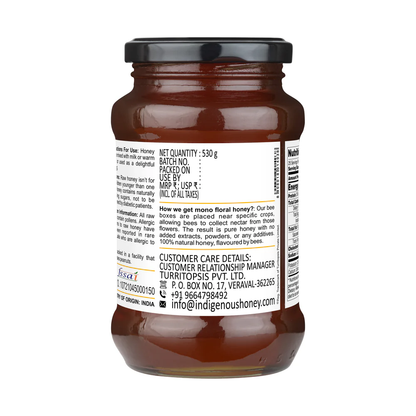 Indigenous Honey  Raw Natural Eucalyptus Honey - Pure, Unfiltered, Direct from Beekeeper