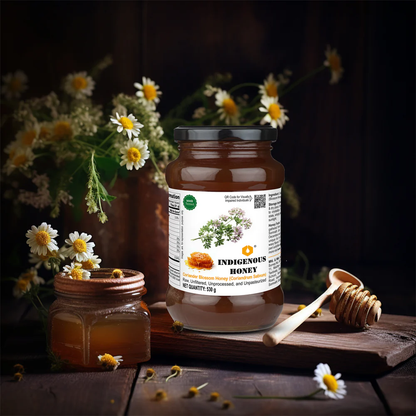 Indigenous Honey Coriander Honey -  Natural Semi Crystallized