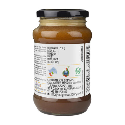 Indigenous Honey  Raw Organic Honey with Infused Turmeric