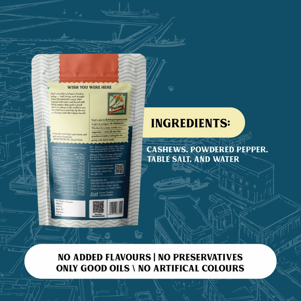 Patang Thoothukudi's Pepper Cashews