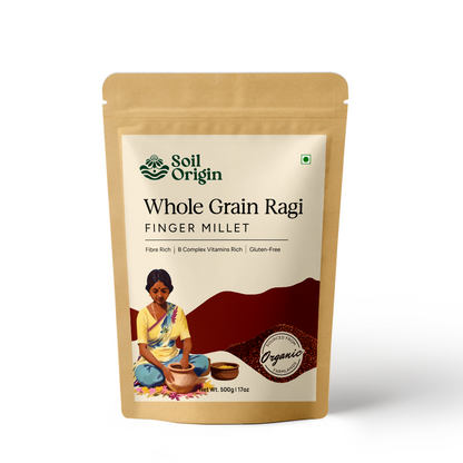 Soil Origin Ragi Whole (Finger Millet) - Set Of 2