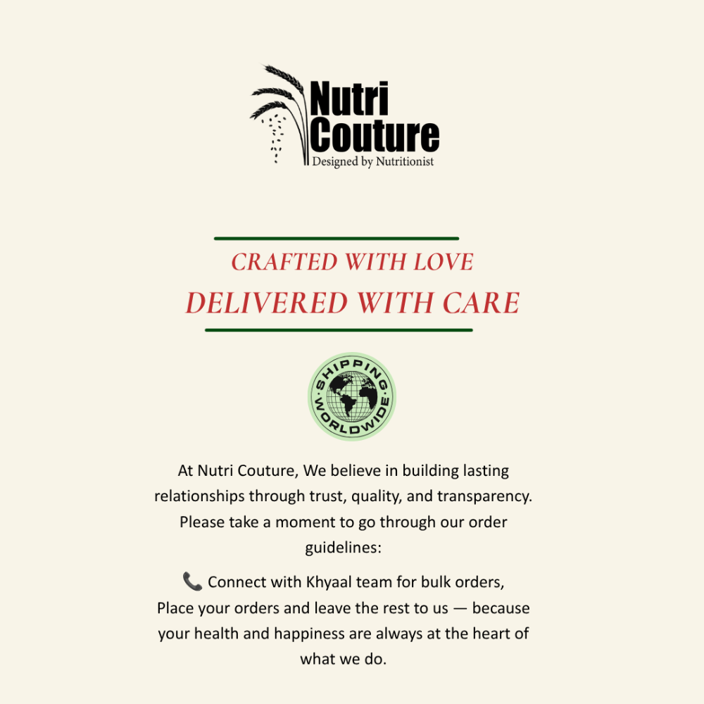 Nutri Couture Rakhi Hamper Box Besan Laddu Box - NCD#1.1