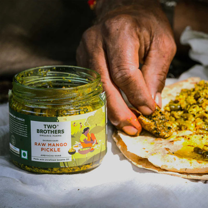Two Brothers Organic Farms - Raw Mango Pickle
