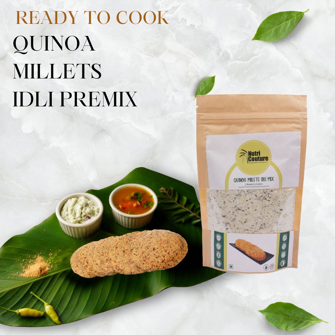 Nutri Couture Quinoa Oats Idli Mix (Premix)