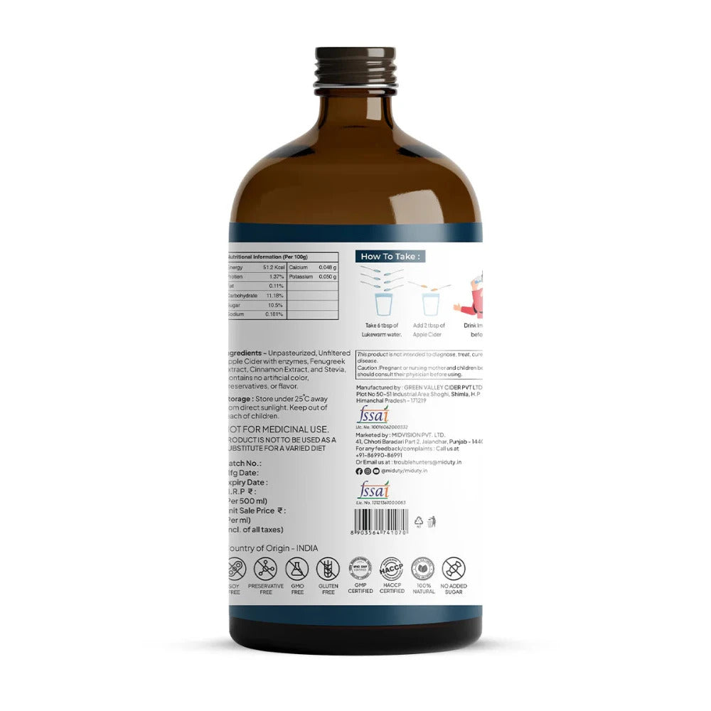 Miduty Apple Cider Vinegar