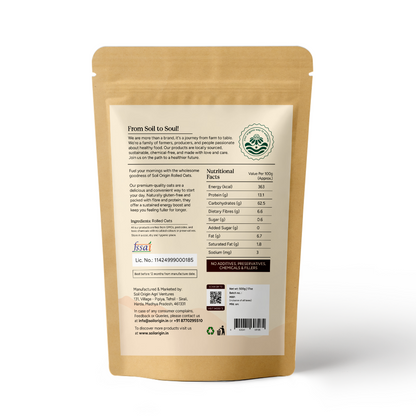 Soil Origin Rolled Oats
