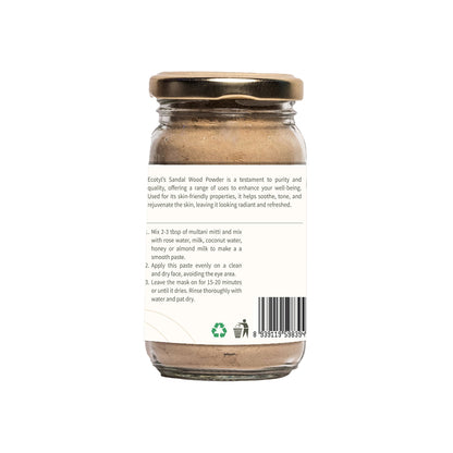 Ecotyl Sandal Wood Face Pack Powder