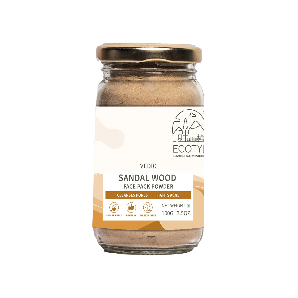 Ecotyl Sandal Wood Face Pack Powder