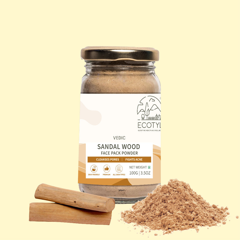Ecotyl Sandal Wood Face Pack Powder