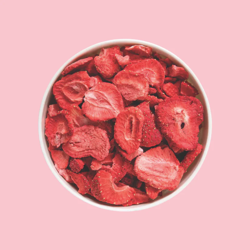 SnoBite Strawberry Stand-up Ziplock Pouch