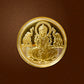 Khyaal Divine Collection- 0.5 gms 24KT Gold Goddess Laxmi Coin