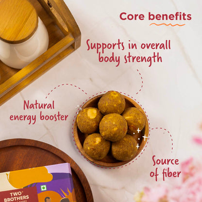 Two Brothers India Farms Sattu and Jaggery Laddu/Laddoo