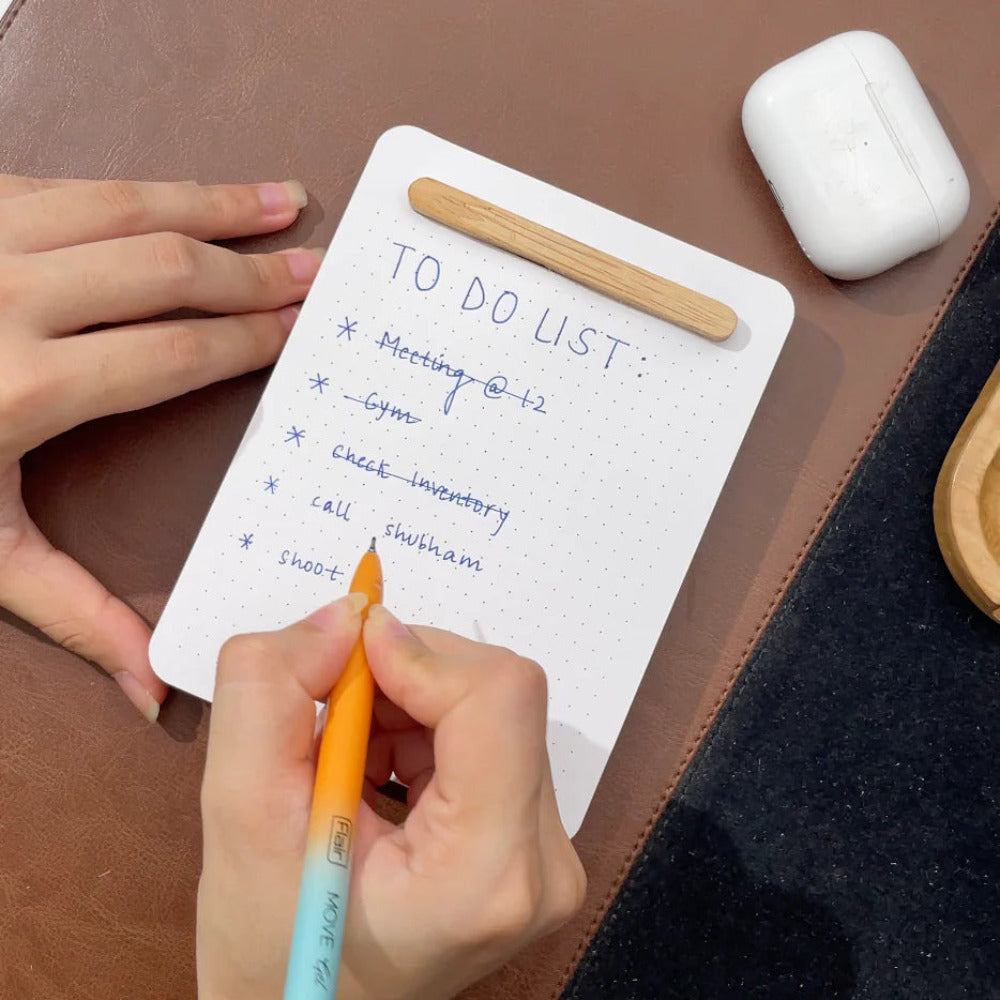 Dophari Refillable Wood Notepad