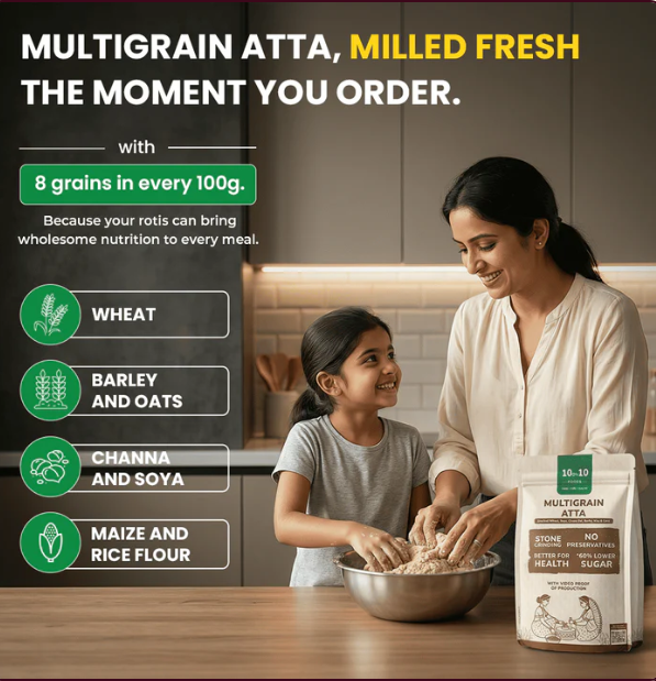 10on10foods Multigrain Atta 2 Kg